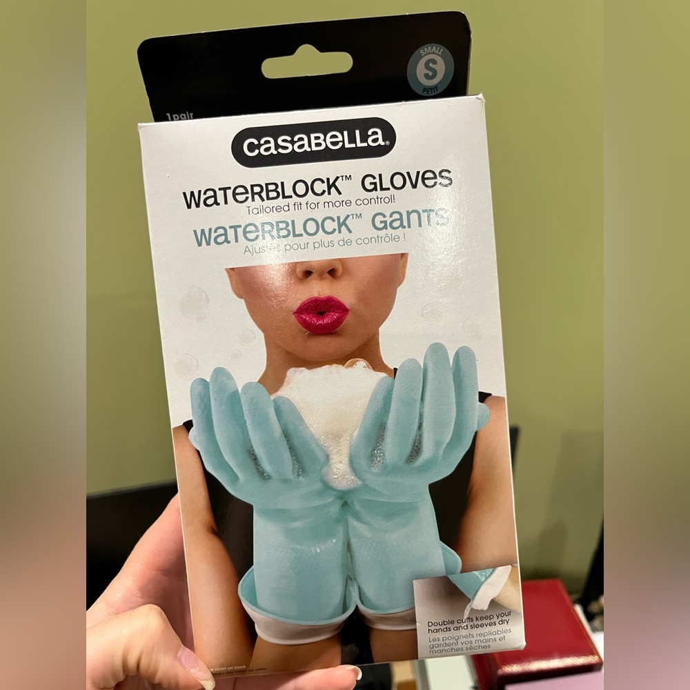 🆓 FREE w/ purchase 🆓 Casabella Kitchen Gloves Blue